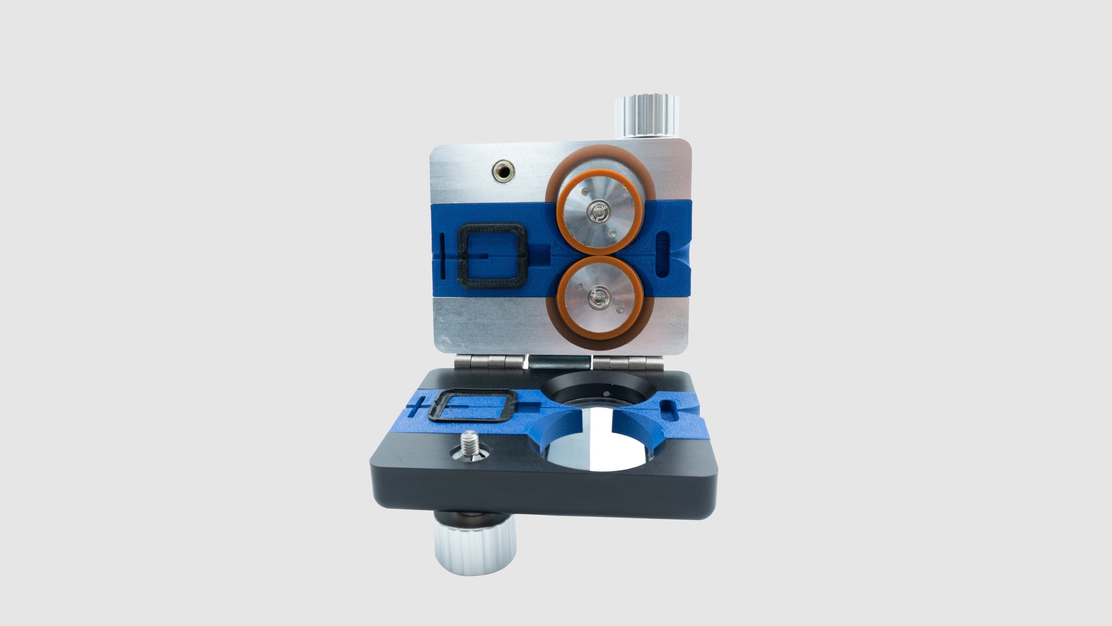 AIRJET 80 Einblasgerät – Ansicht der internen Komponenten