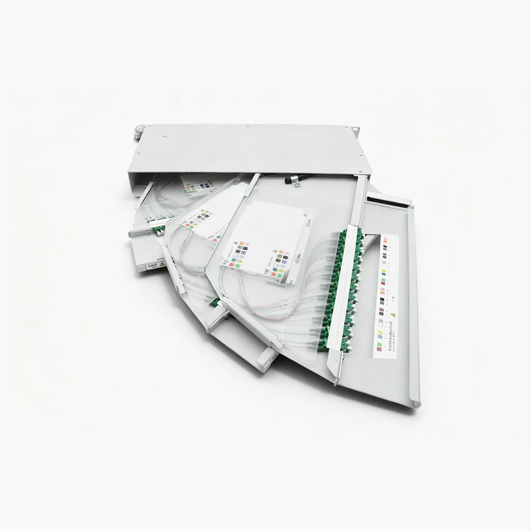 Spleiß- und Patchpanel als Glasfaser Produkt zur Netzwerkinfrastruktur