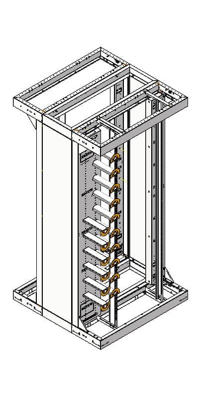 130340 bbt SUPRA AKTIV Rack BASIC 180x90x90 LH 19