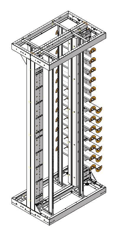 111213 bbt SUPRA AKTIV Rack BASIC 220x90x60 zs 19