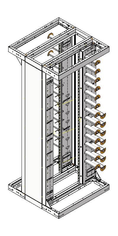 111204 bbt SUPRA ODF Rack BASIC 220x90x90 zs