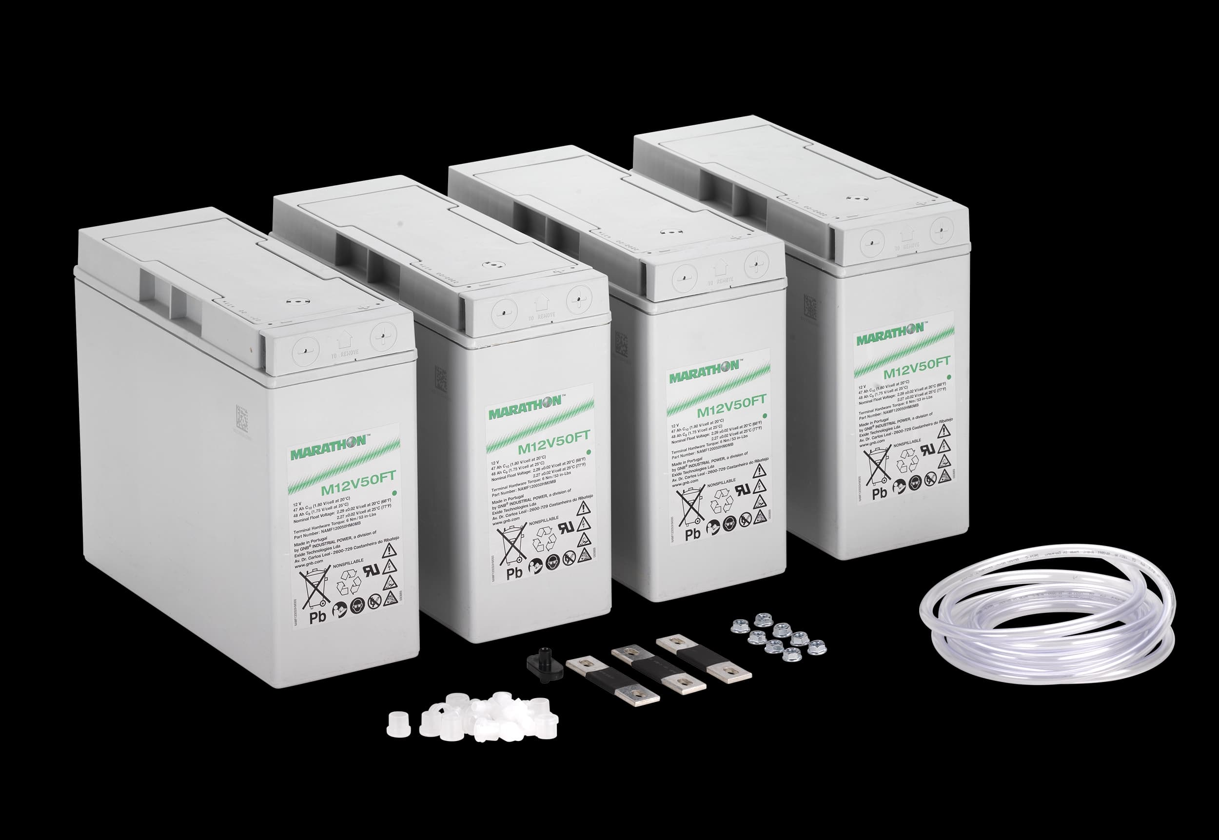 Batteriesatz 4x12V 50 Ah