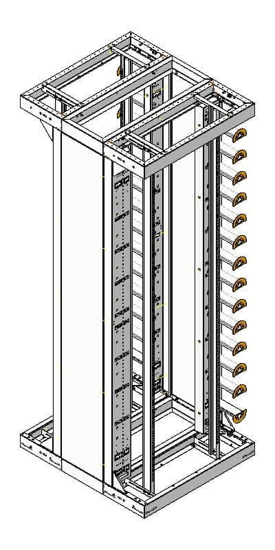 111222 bbt SUPRA AKTIV Rack BASIC 220x80x90 zs 19