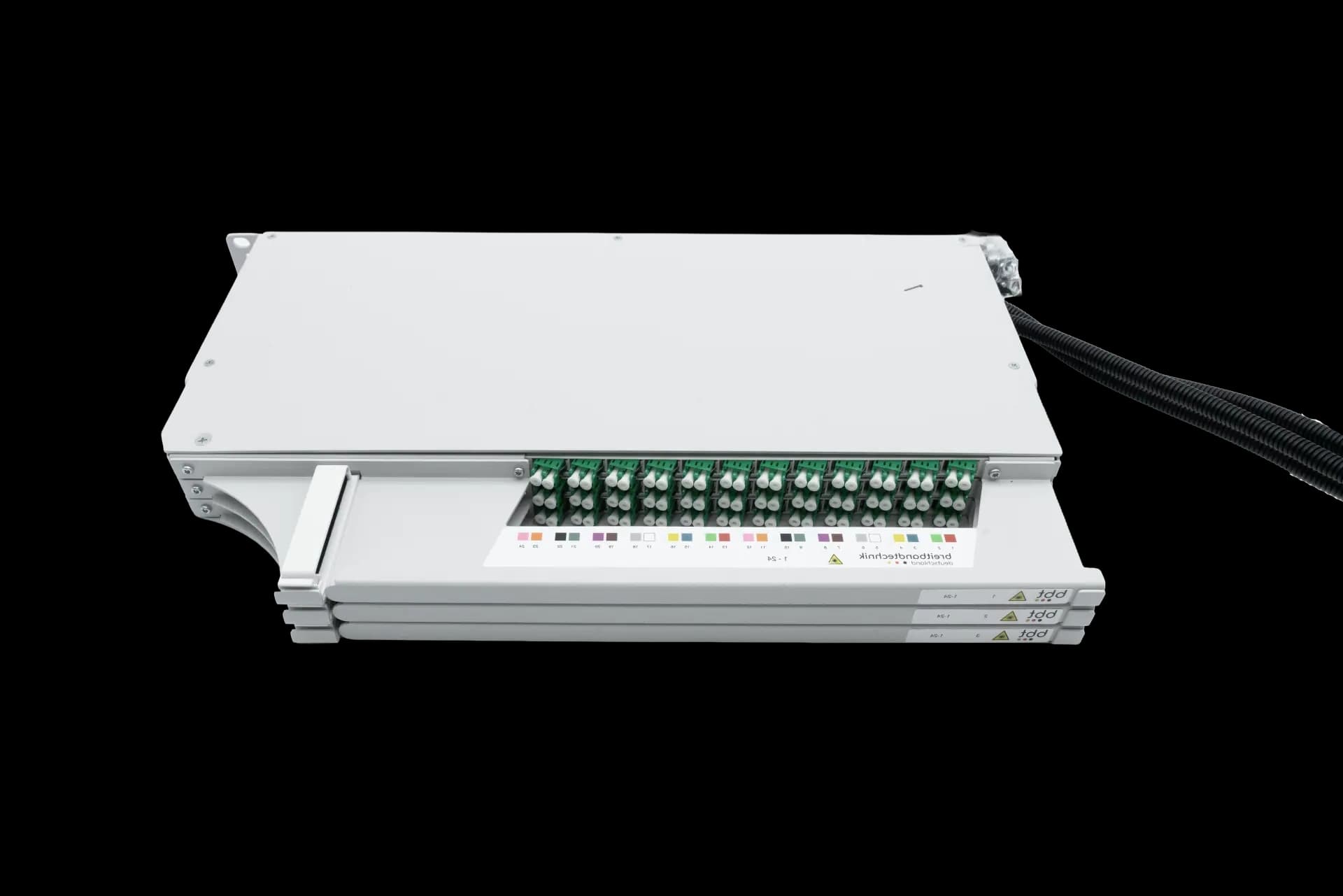 bbt Patchpanel 1HE SUPRA HD 72xLC links / Gen2 V1.2 inkl. Abdeckung