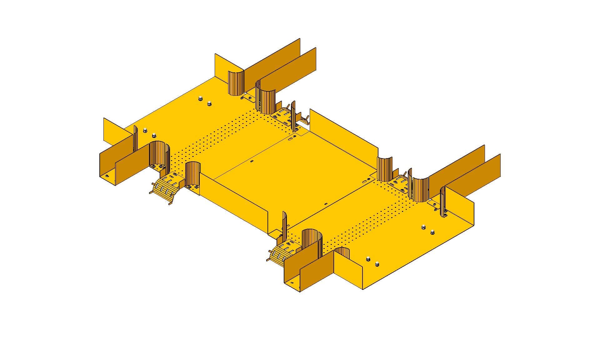 breitbandtechnik_odf-glasfaserhauptverteiler_supra-zubehoer_4-4-wege_patchkabelfuehrungsset_9x9_111803