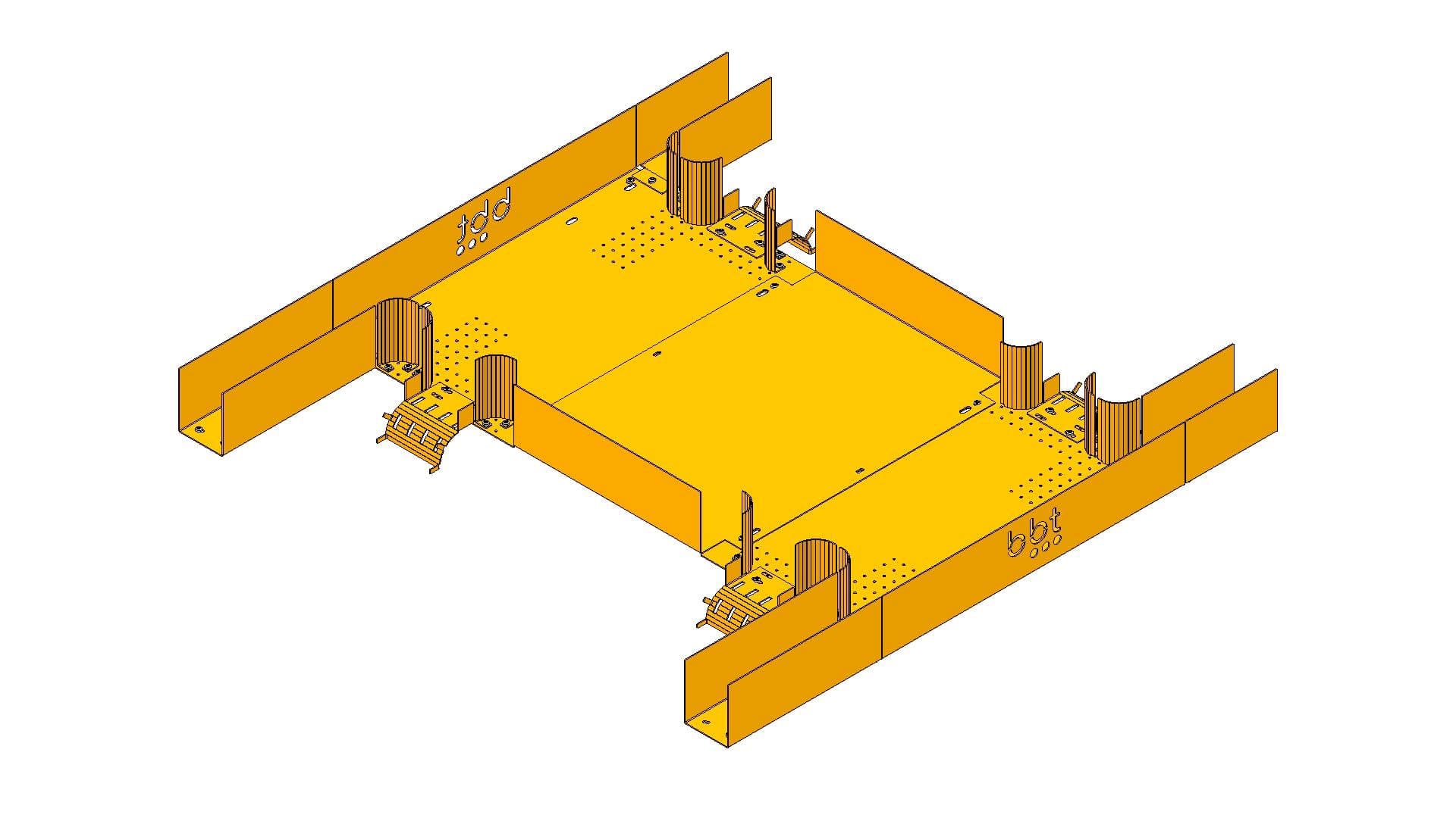 breitbandtechnik_odf-glasfaserhauptverteiler_supra-zubehoer_3-3-wege_patchkabelfuehrungsset_9x9_111815