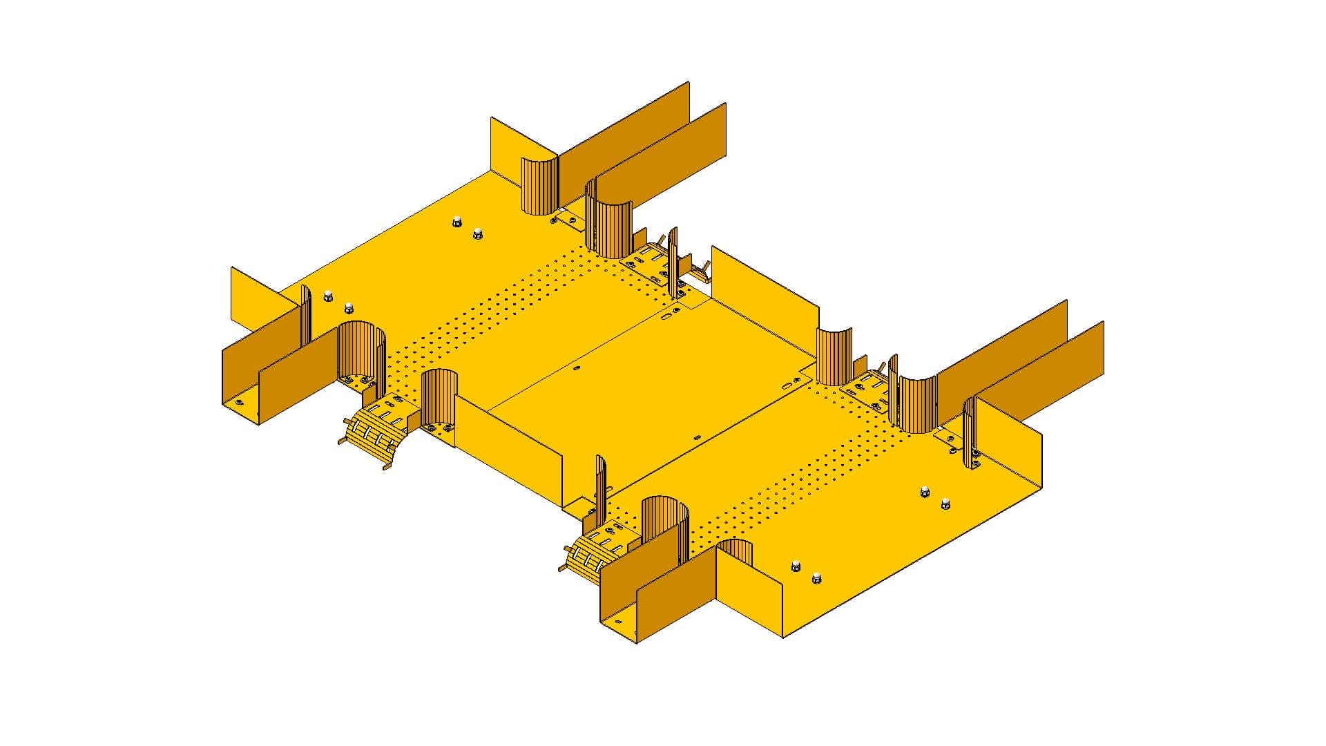 breitbandtechnik_odf-glasfaserhauptverteiler_supra-zubehoer_4-4-wege_patchkabelfuehrungsset_9x8_111802