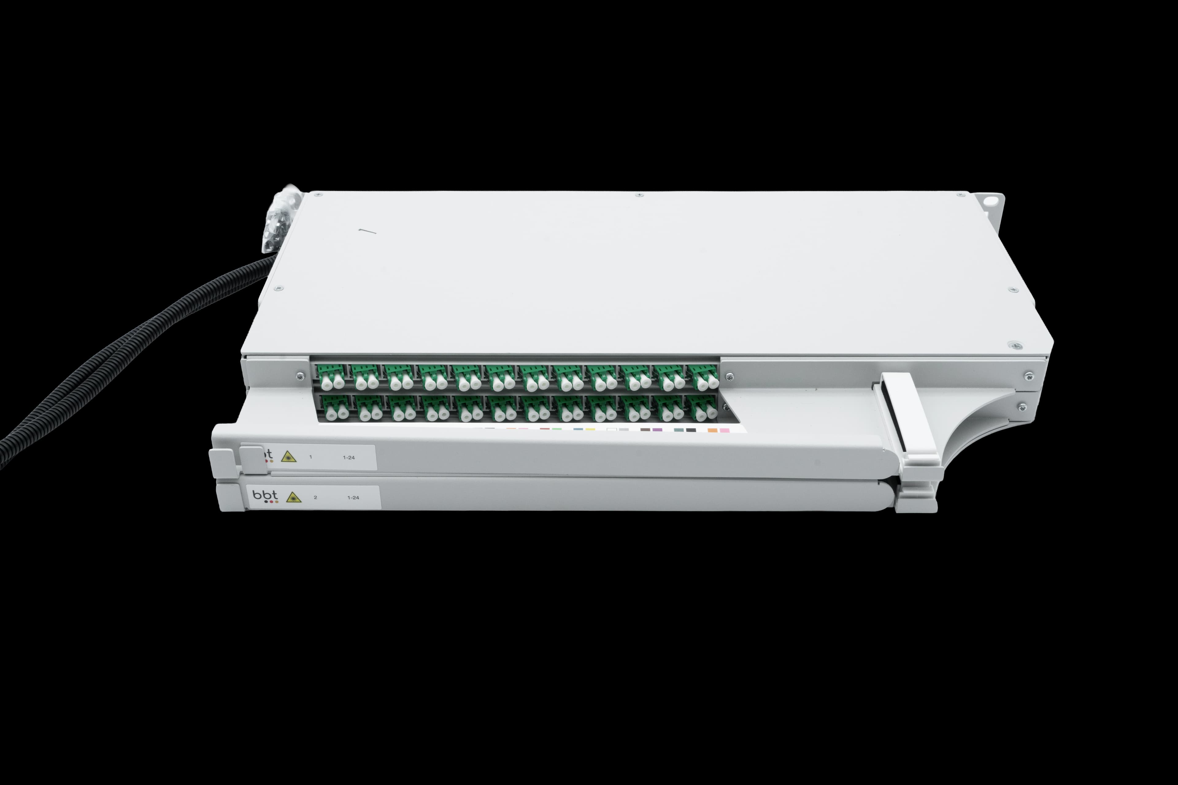 bbt Patchpanel 1HE SUPRA PRO 48xLC rechts / Gen2 V1.2 inkl. Abdeckung